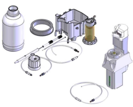Additional 2nd burette (Built-in) 20mL for AT-710 series