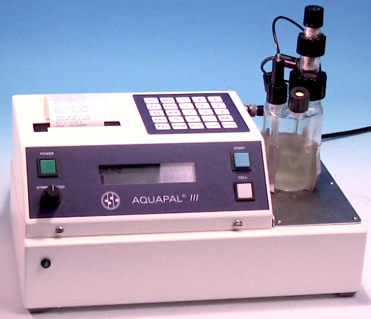 Aquapal III Moisture Analyzer w/ Single-reagent Glassware