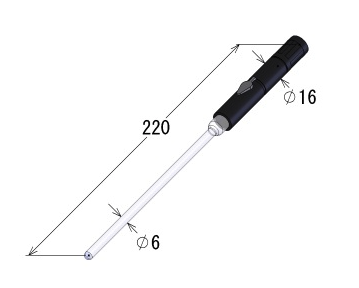 Combined Platinum Electrode for micro titration