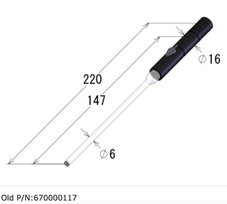 Combined Platinum Electrode for micro titration