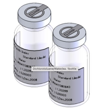 Density Standard/Dichlorotoluene/Water/1 Bottle