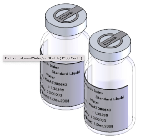 Dichlorotoluene/water/1 bottle/ with JCSS Certificate