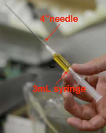 Disposable Syringe 3mL