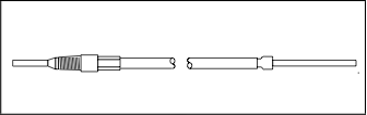 Drain tube  L=1130mm PFA