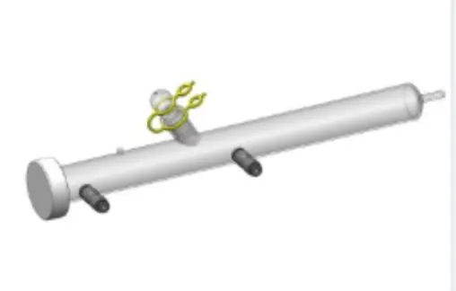 Heating tube for ADP-611 evaporator