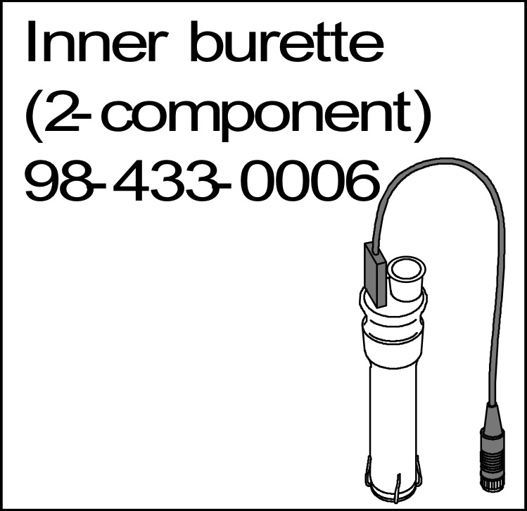 Inner burette (2-Component)