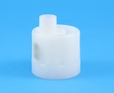 Reagent bottle cap for injection (no plug)
