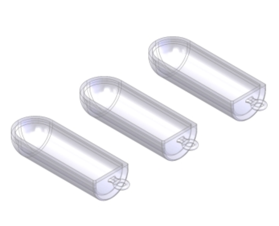 Sample Boat (set of 3 ea)