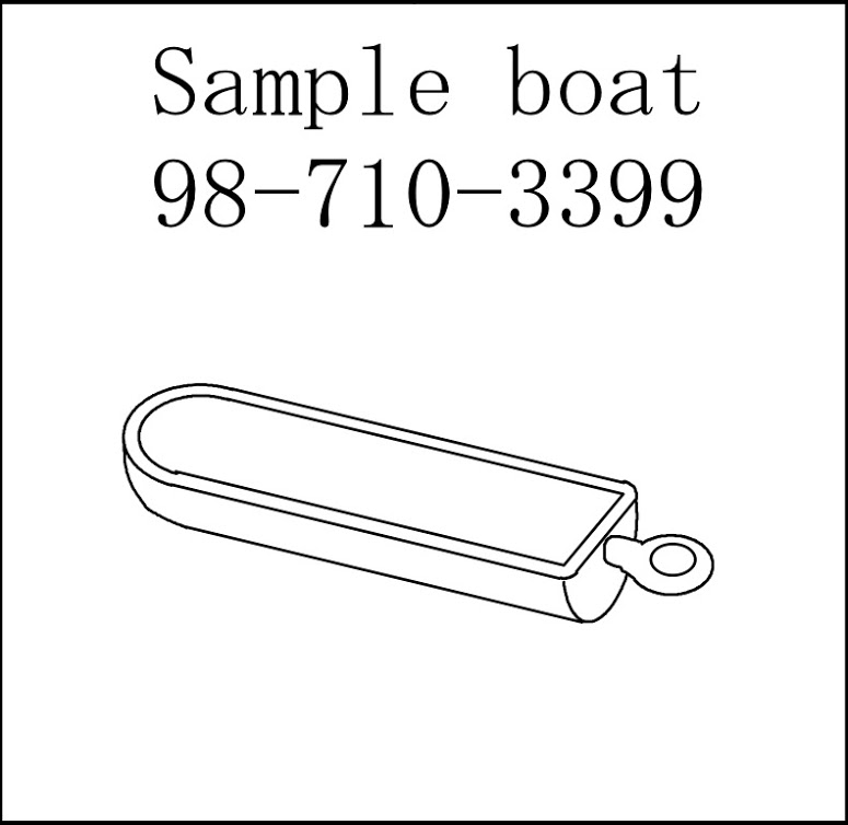 Sample boat - glass