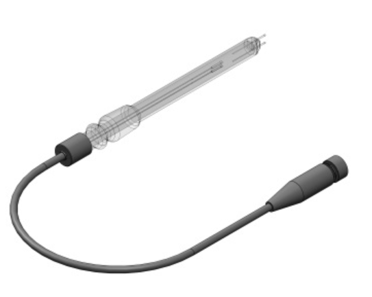 Twin platinum electrode for Volumetric Karl Fischer Titrator