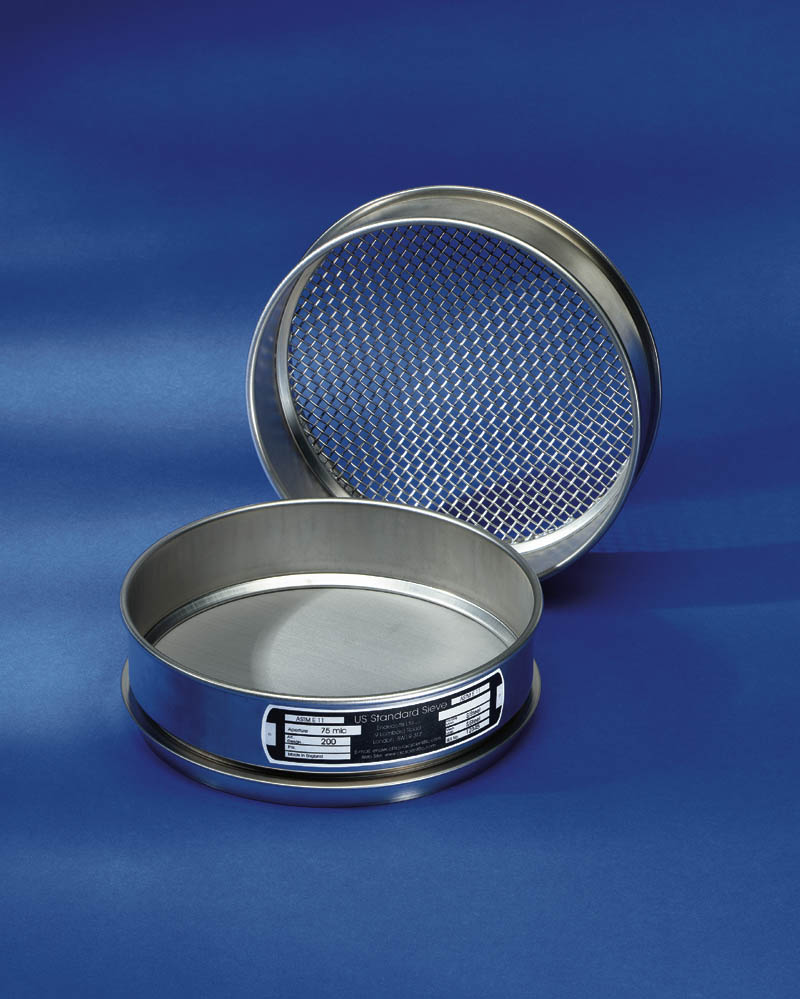 CSC 8" Stainless Steel Sieve 125.0mm or 5"
