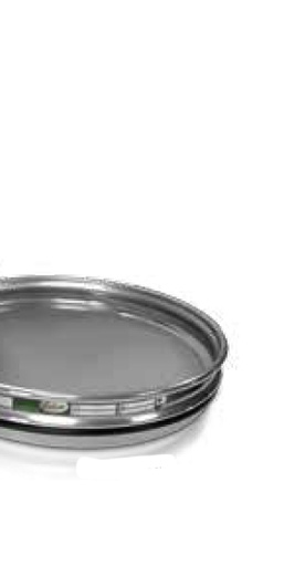 [A008SAW3.35H] CSC 8" Stainless Steel ASTM Half-Height 3.35mm or #6