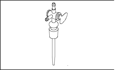 [K433-3393] Adapter for gas (for MKC-210)