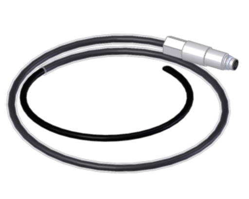 [K120019100 (K12-001-9100-48/K439-005)] CRPT20  Tube (black) 2x3 L=650 FEP