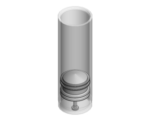 [K120564320] Cylinder with Piston Head (20mL)