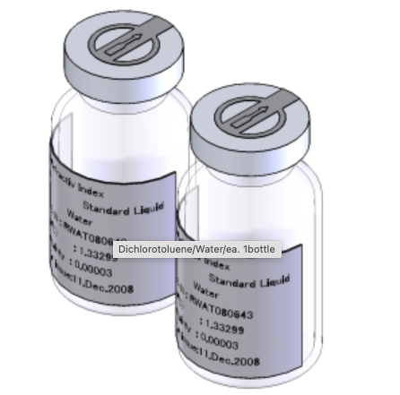 [K120328903] Density Standard/Dichlorotoluene/Water/1 Bottle
