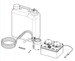 [K120426701] Electrode Auto Cleaning Bath Unit (for 11 samples)