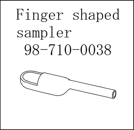 [K710-0038] Finger shaped sampler