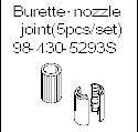 [K1203924 (K430-5293S)] Joint for burette unit (5pcs/set)