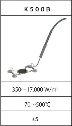 [KHFM-215N : K120194201] K500B Surface type high heat flow sensor
