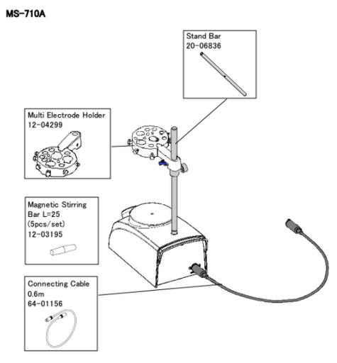 [K12-05356] MS-710A Magnetic Stirrer