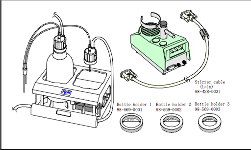 [K433-0135] Magnetic Stirrer Upgrade Kits