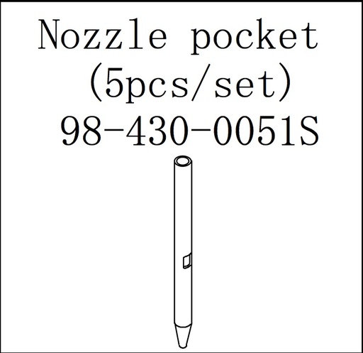 [K430-0051S] Nozzle cover