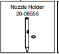 [20-08556] Nozzle holder (ADP-611)