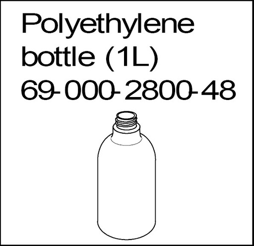 [K69-00028-00 (K69-000-2800-48)] Polyproplylene bottle (1L)