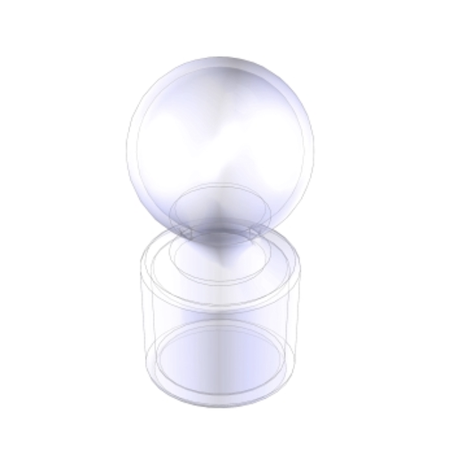 [K20-08151 (K720-3130)] Port plug 19/25, phi18.5 (for volumetric cell)