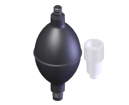 [K120487501 (K433-0105)] Rubber globe for Drain