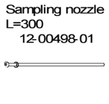 [K12-00498-01] Sampling nozzle for DA-130N (L=300)