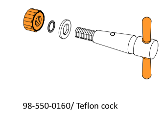 [K550-0160] Teflon Cock
