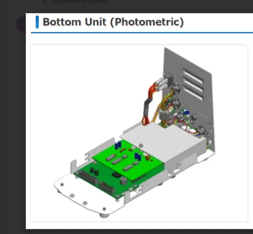 [K120563201] Bottom Unit for AT-700 Photometric (PTA preamplifier)